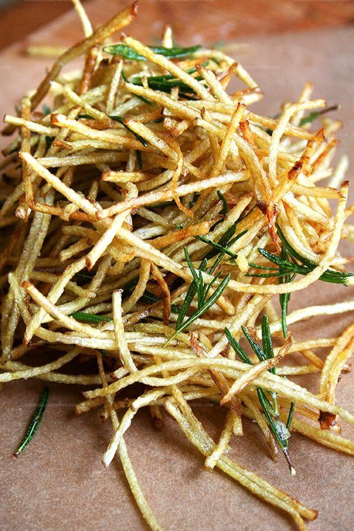 Lemon Salt Magic: Elevate Your Fries with Rosemary Infusion